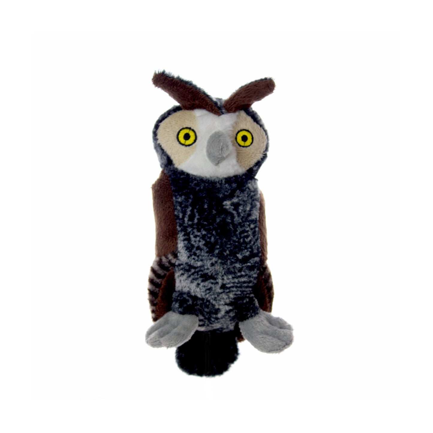 Mighty Jr Nature Owl, Plush, Squeaky Dog Toy