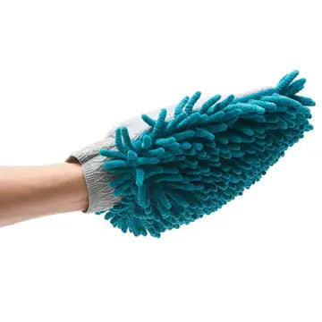 Messy Mutts Chenille Dog Grooming Mitt