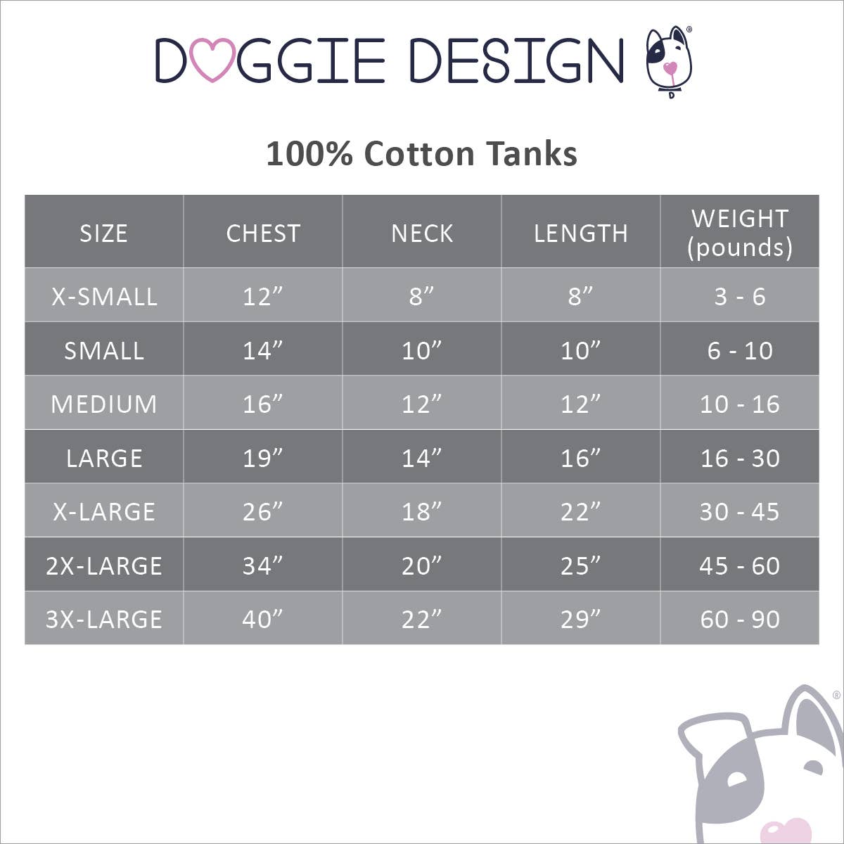 Cotton Dog Tank - Coral