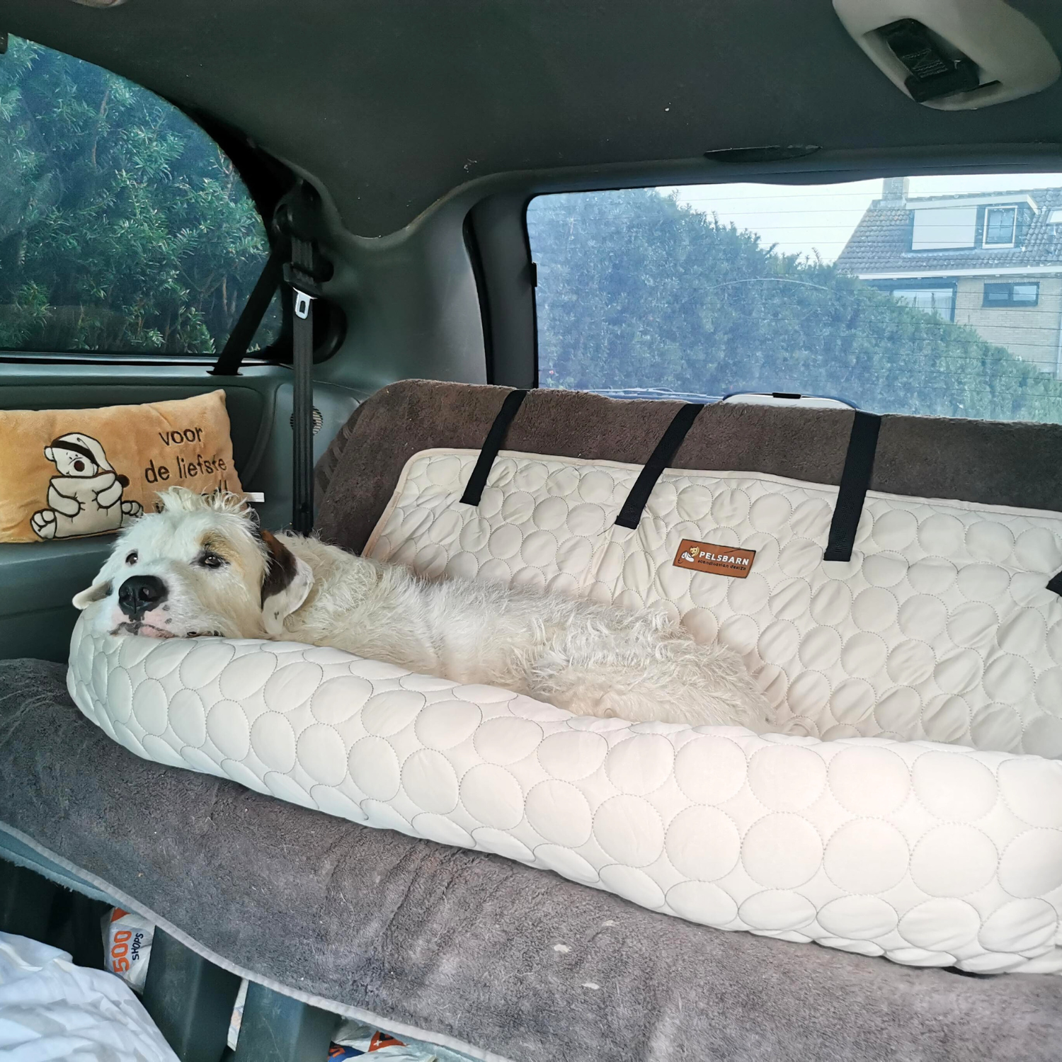 Cooling Car Bed Heat Relief - Pelsbarn 🐾: Beige / XL