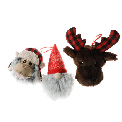 2-in-1 Moose Fetch Ball Dog Toy