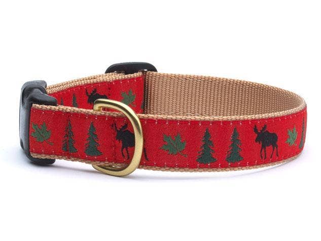 Moose Dog Collar: Small / Narrow