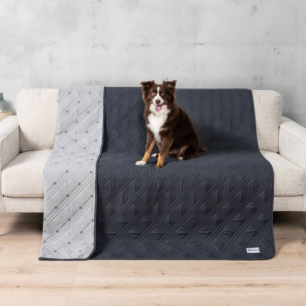 Waterproof Pet Furniture Cover Couch Protector: Olive Green / Large - 68" x 82"
