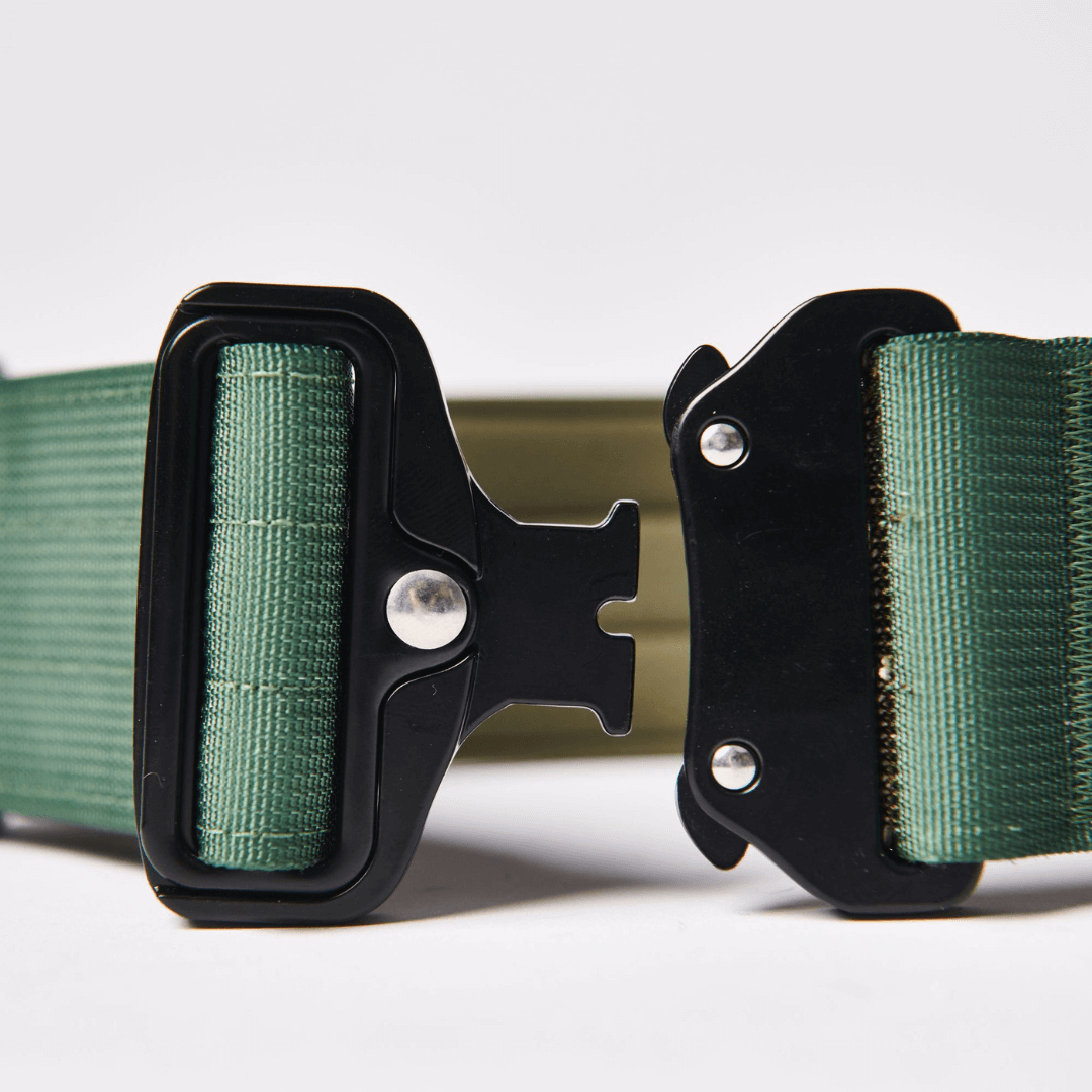 Tactical Dog Collar - Army Green (2"/5cm): S