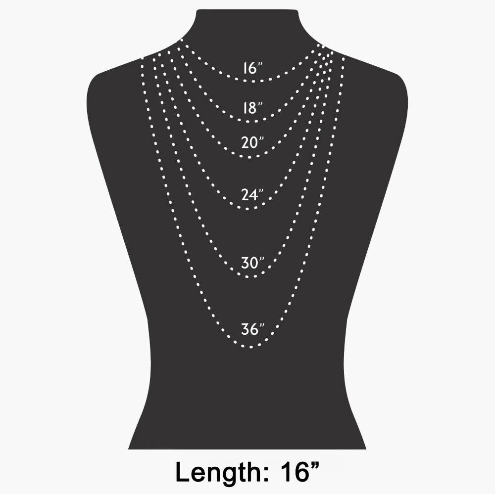 Cat Pendant Necklace: Rhodium Plated