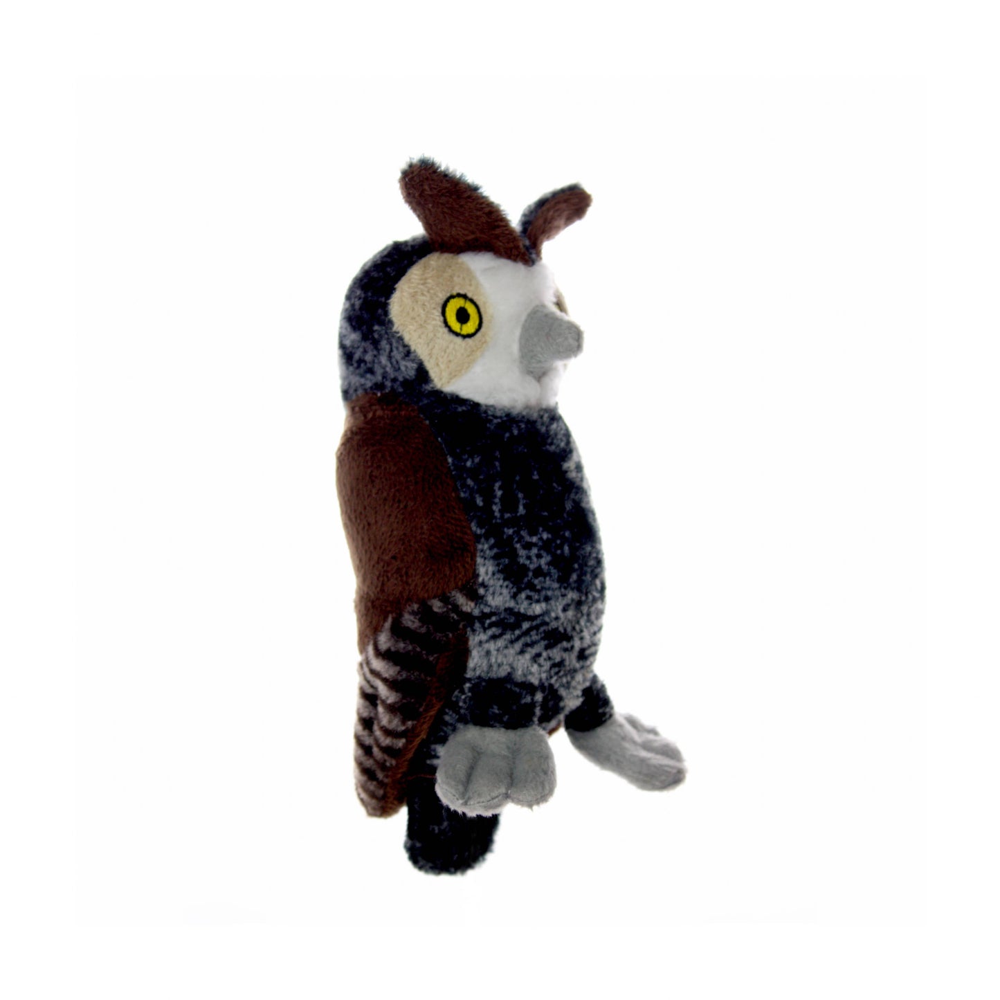 Mighty Jr Nature Owl, Plush, Squeaky Dog Toy