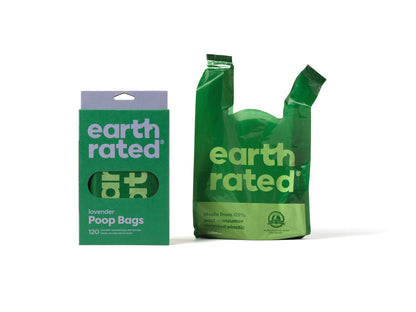 Earth Rated 120 Lavender Easy-Tie Poop Bags