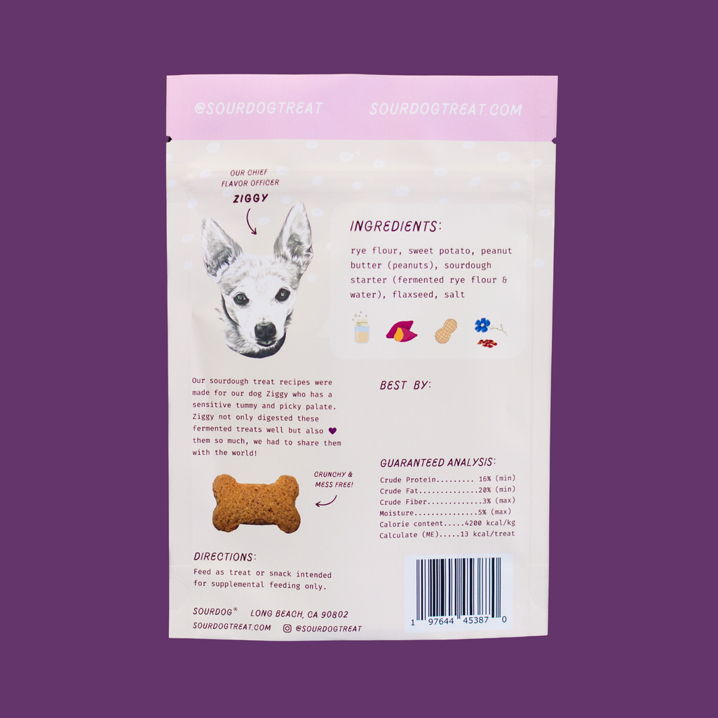The OG - Sweet Potato Sourdough Dog Treats