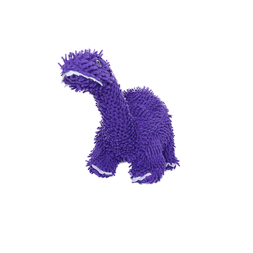 Mighty Microfiber Ball Brachiosaurus, Squeaky Dog Toy