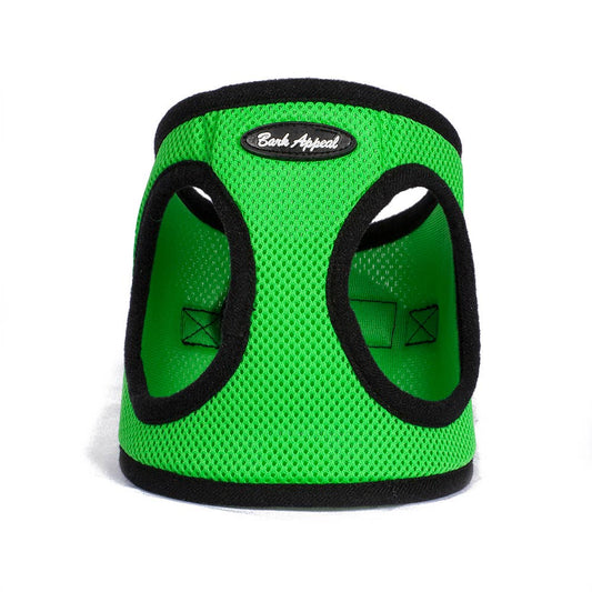 Mesh Step in Harness: Lime Green