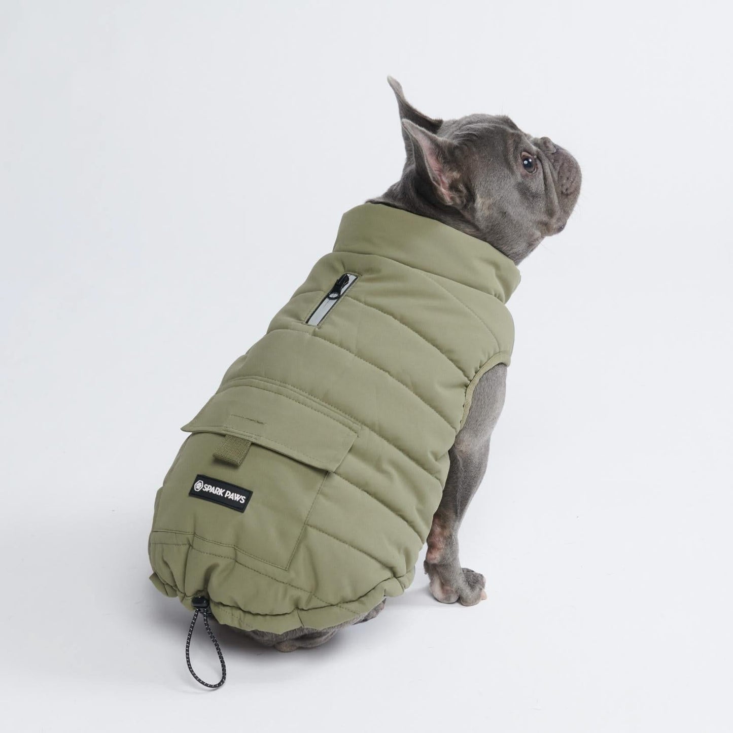 WarmShield Water-Resistant Jacket - Olive: 4XL