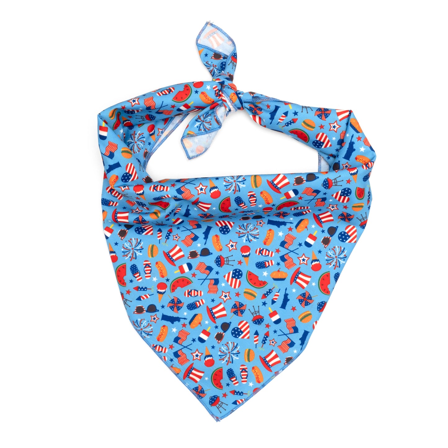 Independence Day Bandana: Blue