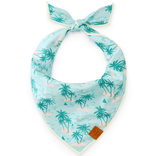 Retro Hawaii Dog Bandana