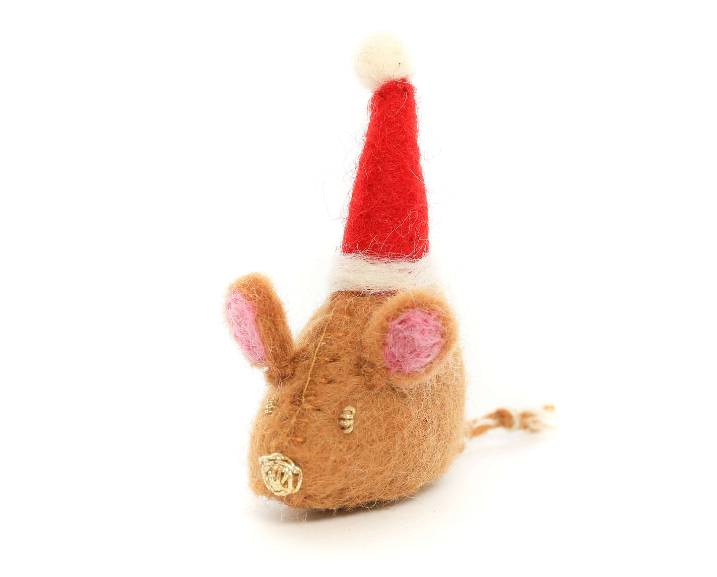 Santa Mouse Christmas Cat Toy