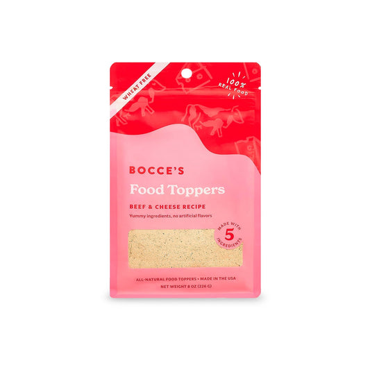 Bocce's Bakery Beef & Cheddar Food Topper