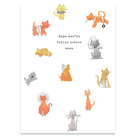 FELINE BETTER | CARTE GET WELL CARD