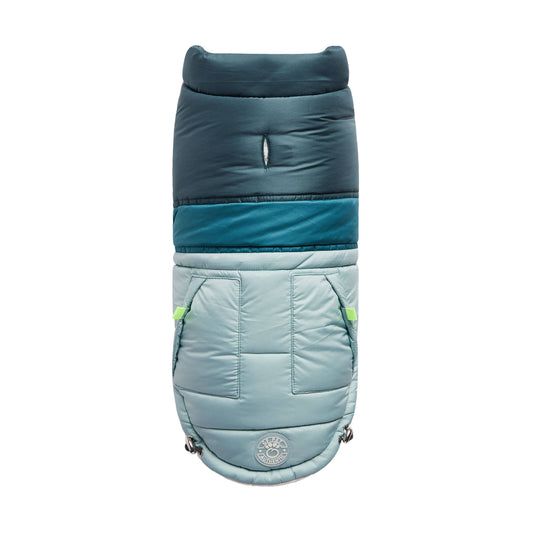 GF Pet Retro Puffer - Light Blue: