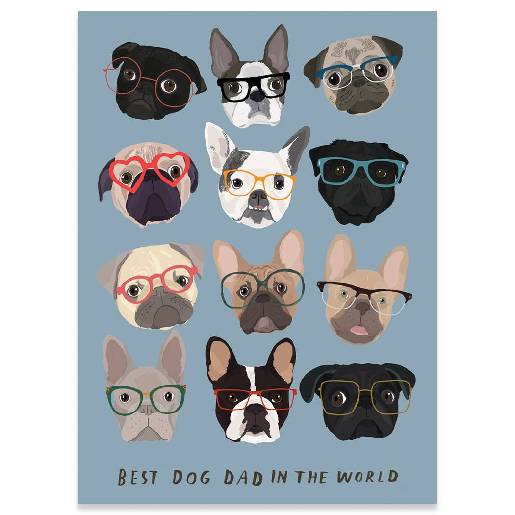 DOG DAD | CARTE FATHER'S DAY CARD
