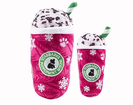 Starbarks Original Puppermint Mocha Christmas Dog Toys