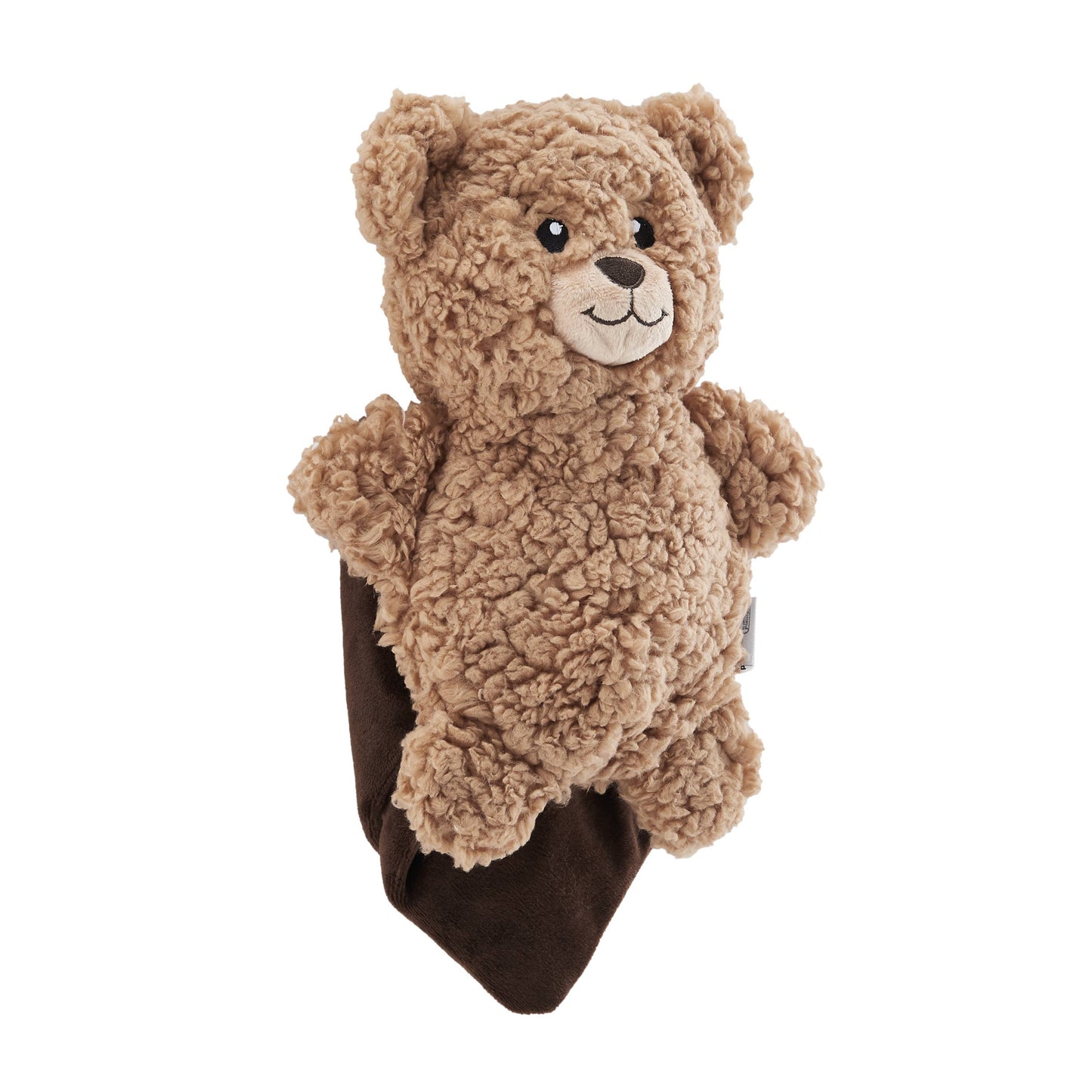 Outward Hound Blanket Buddies Brown Bear Toy