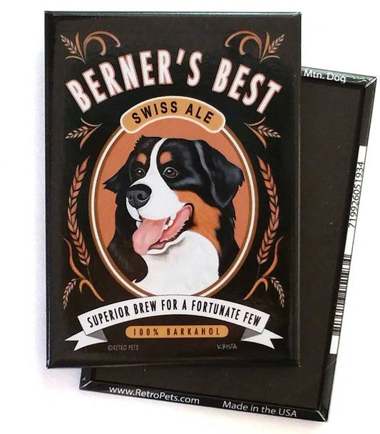 Magnet Bernese Mountain Dog "Berner's Best"