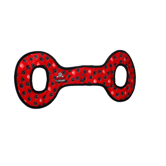 Tuffy No Stuff Ultimate Tug-O-War - Red, Squeaky Dog Toy